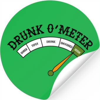 Discover Drunk O Meter Stickers