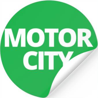 Discover MOTOR CITY Stickers