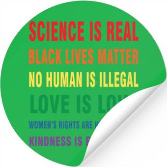 Discover Science is real Stickers