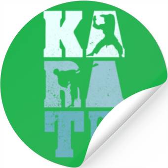 Discover Karate Stickers