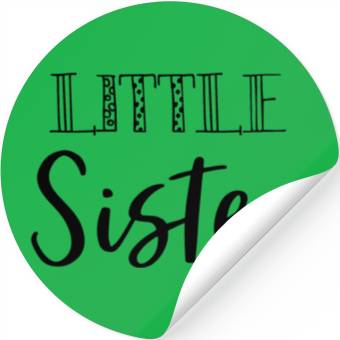 Discover Little Sister Stickers