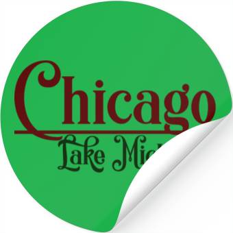 Discover Chicago Stickers