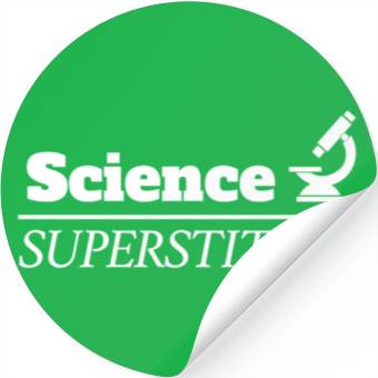 Discover Science over Superstition Stickers