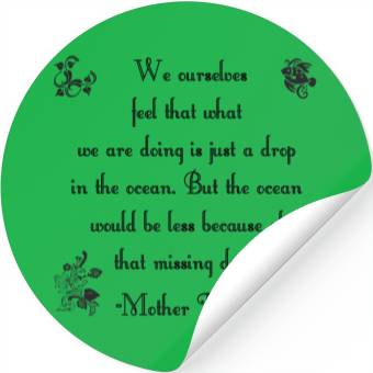 Discover Drop in the ocean Stickers