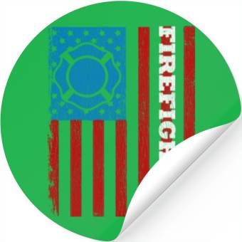 Discover Firefighter Stickers