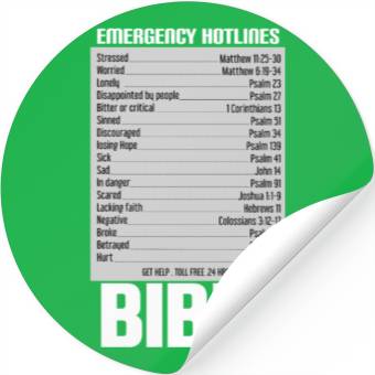 Discover Bible Hotline Stickers