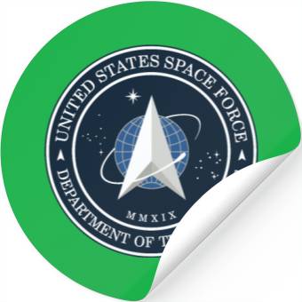 Discover New Space Force Logo 2020 USSF Stickers