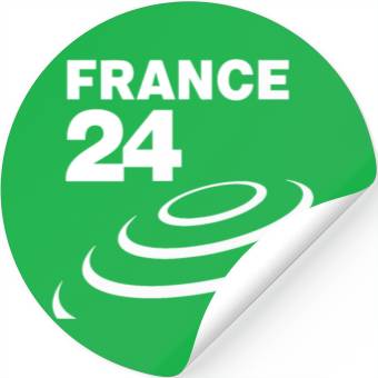 Discover france 24 Stickers