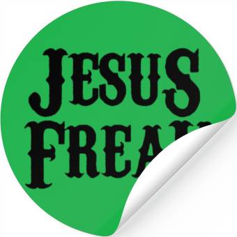Discover Jesus freak Stickers