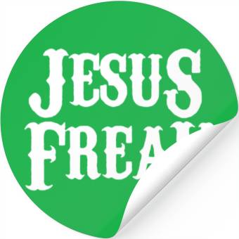 Discover Jesus freak Stickers