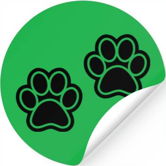 Discover Paw Prints Stickers