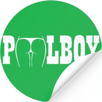 Discover Pool Boy, Swimming Pool - Lifeguard gift Stickers