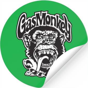 Discover gas monkey Stickers