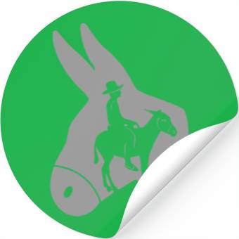 Discover Donkey and Farmer Stickers
