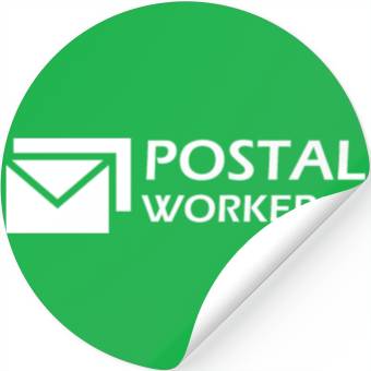 Discover Postal worker Stickers