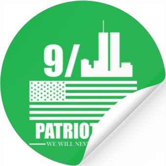 Discover 9 11 Patriot Day Stickers