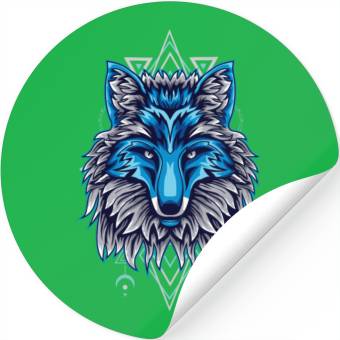 Discover fox lover retro Stickers