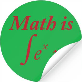 Discover Math is Sexy Stickers