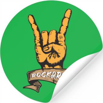 Discover Rock and Roll Stickers