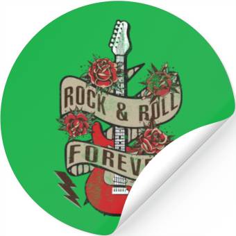 Discover Rock and Roll Stickers