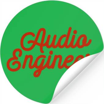 Discover AUDIO ENGINEER Stickers