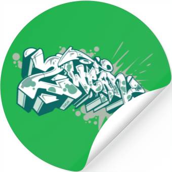 Discover Graffiti Splash Stickers
