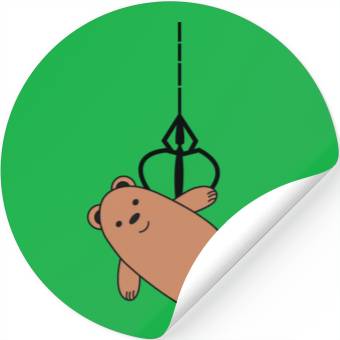 Discover Teddy bear claw machine Stickers