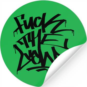 Discover FUCK THE LAW! Stickers