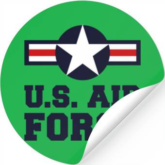 Discover us air force Stickers