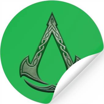 Discover valhalla assassin logo Stickers