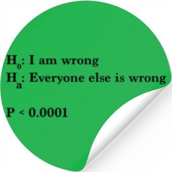 Discover Statistics and Data Science - Alternative Stickers