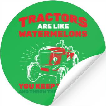 Discover Farmer Tractor Farm Stickers