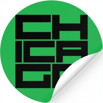 Discover Chicago Stickers