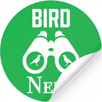 Discover Bird Nerd Stickers