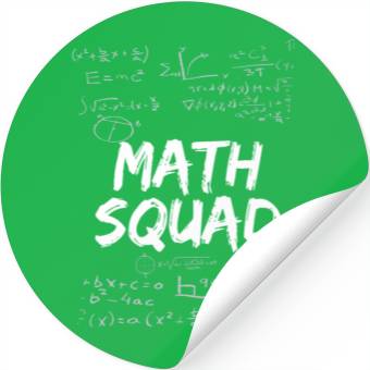 Discover Math Squad Math crew Math lovers Math Teacher Gift Stickers