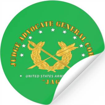 Discover Army JAG Branch Stickers