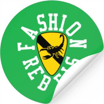 Discover Fashion Rebels Records Stickers