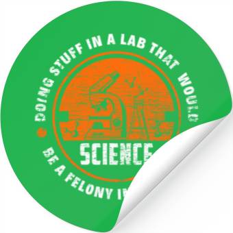Discover Chemistry Science Stickers