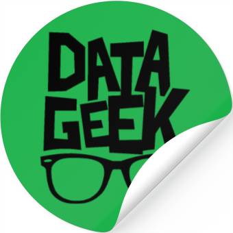 Discover Data Geek analysis Numbers Analyst Funny Stickers
