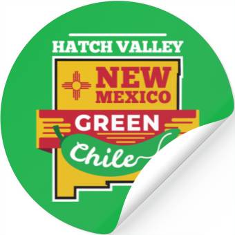 Discover Hatch Chile Stickers Green Chili Pepper