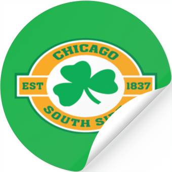Discover Chicago South Side Irish Active Stickers