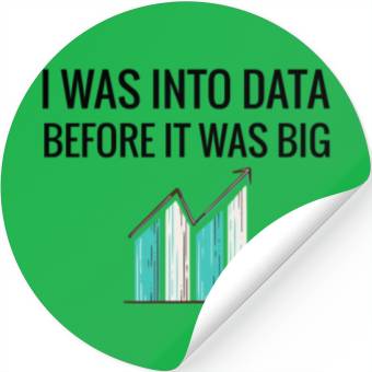 Discover Data Science Gifts | Data Scientist Big Data Lover Stickers