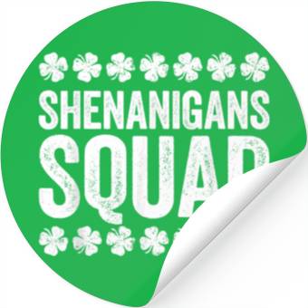 Discover Shenanigans Squad Stickers