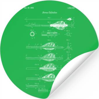 Discover Archery Arrow Definition Stickers