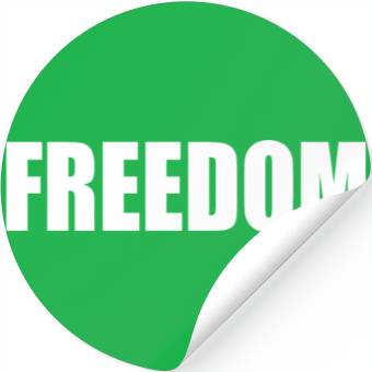 Discover freedom Stickers