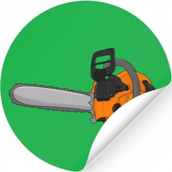 Discover chainsaw Stickers