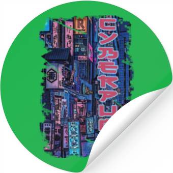 Discover cyberpunk Stickers