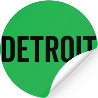 Discover Detroit Stickers