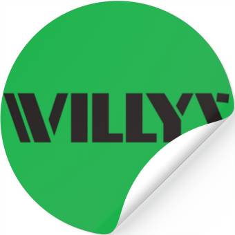 Discover Willys Jeep Logo Stickers
