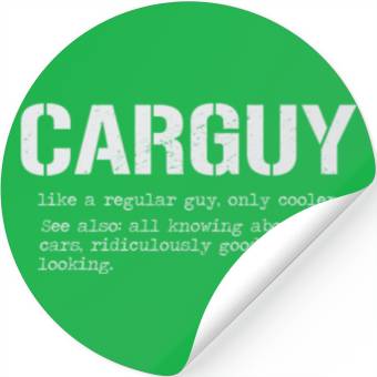 Discover Car Guy Stickers